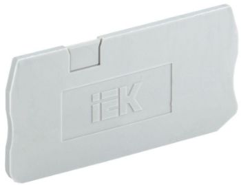 Изображение Заглушка для КПИ 3в-1.5/2.5 3 вывода сер. IEK YZN11D-3-ZGL-002-K03