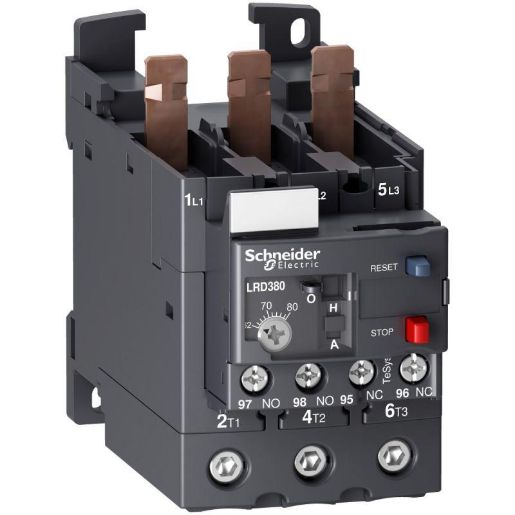 Изображение Реле тепл. перегрузки с блоком EVERLINK 62-80А КЛАСС 10A SchE LRD380