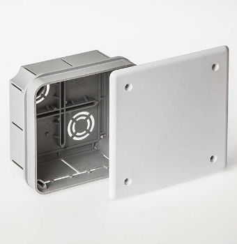 Изображение Коробка распаячная СП 92х92х45мм IP30 уравн. потенциалов Ruvinil 10120УП