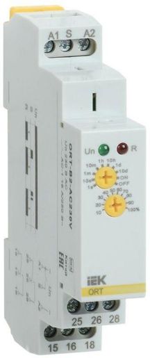Изображение Реле задержки выключения ORT 2 контакта 230В AC IEK ORT-B2-AC230V