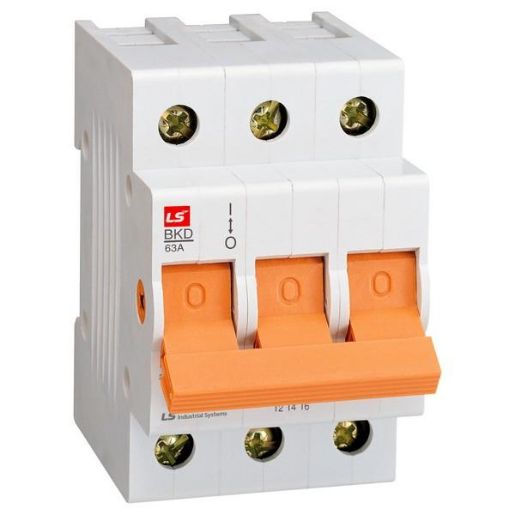 Изображение Выключатель-разъединитель 3п 125А BKD LS Electric 061301928B