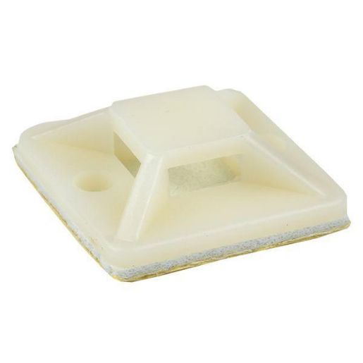 Изображение Площадка самоклеящаяся 40х40мм бел. (уп.100шт) EKF plc-40x40