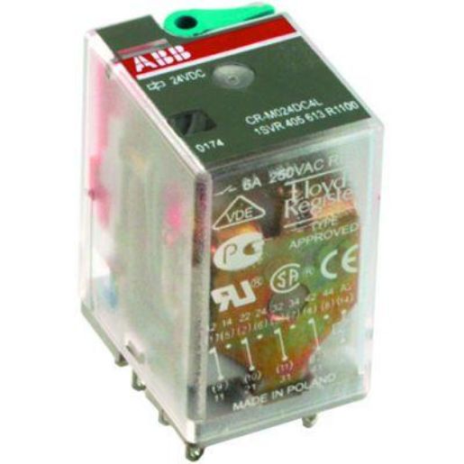 Изображение Реле 6А 110В DC 4ПК CR-M110DC4LG ABB 1SVR405618R8100