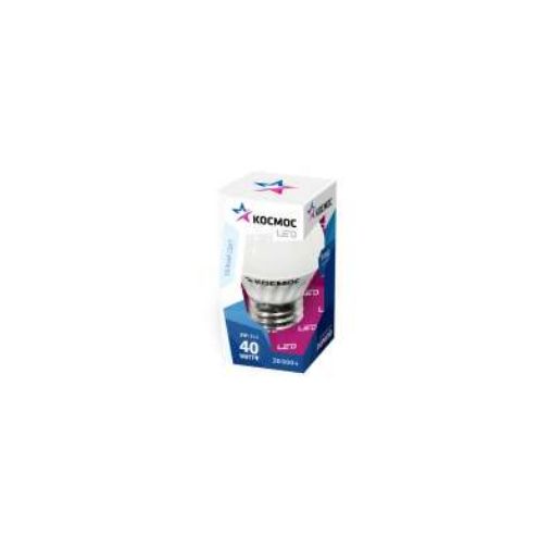 Изображение Лампа светодиодная GL45 3Вт 220В E27 4500К Космос Lksm_LED3wGL45E2745