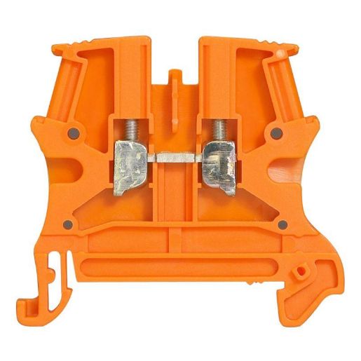 Изображение Клемма 2х(0.25-2.5мм) оранж. Viking3 Leg 037120